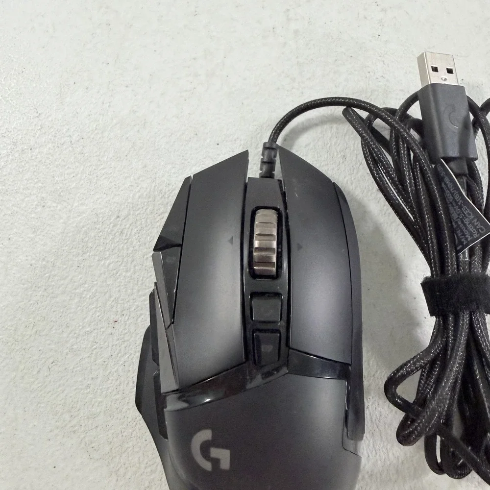 Logitech G502 Hero High Performance Gaming Mouse Wired RBG TESTED WORKING